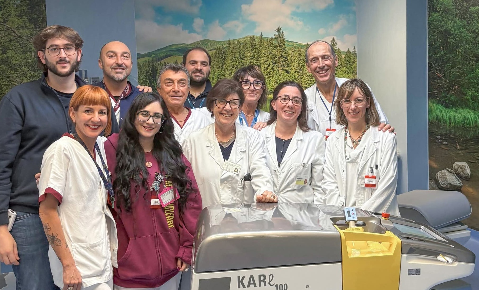 Installato il nuovo iniettore/frazionatore per la gestione automatizzata della dose di radiofarmaco