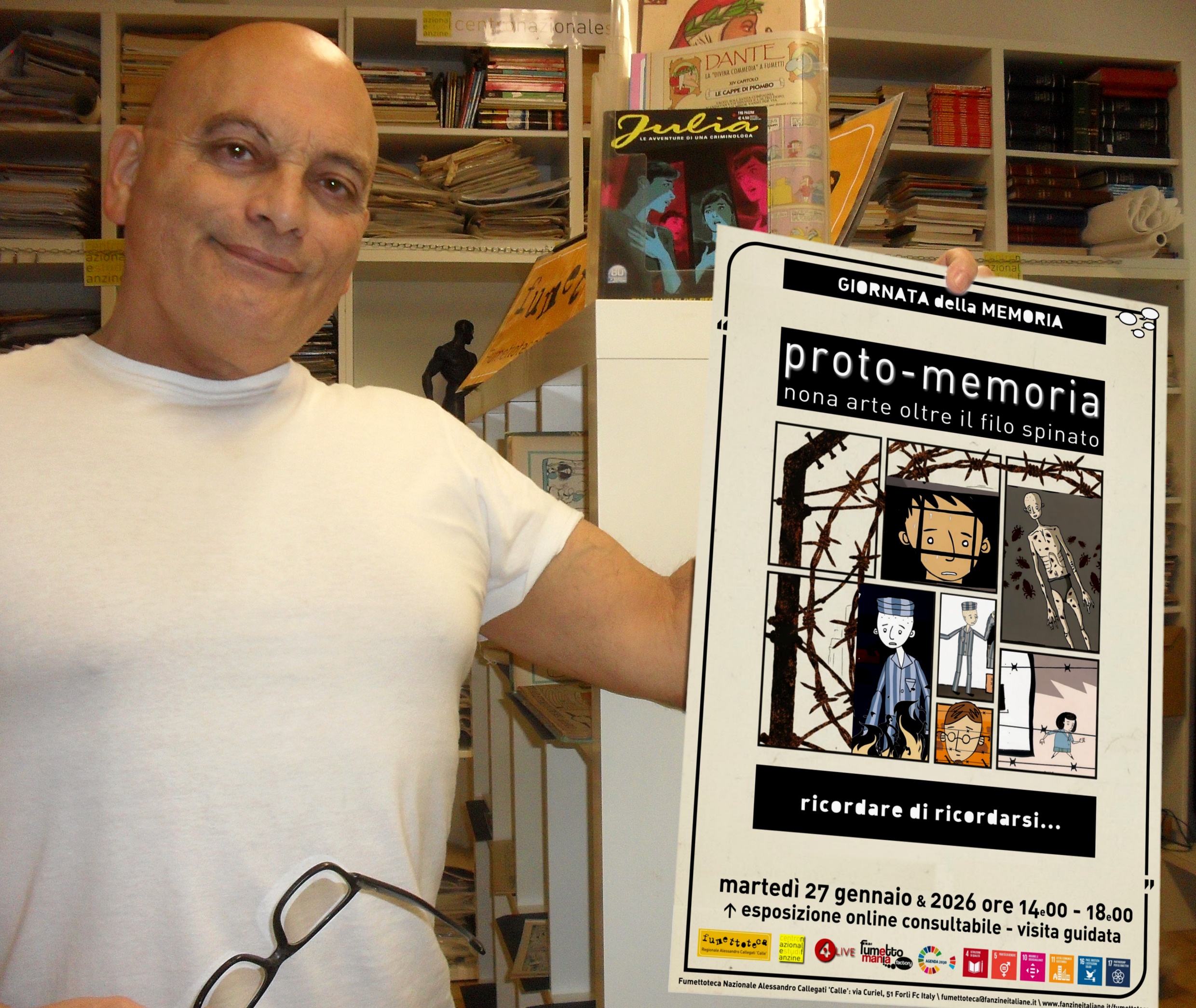 Alla Fumettoteca il fumetto diventa la forma di memoria