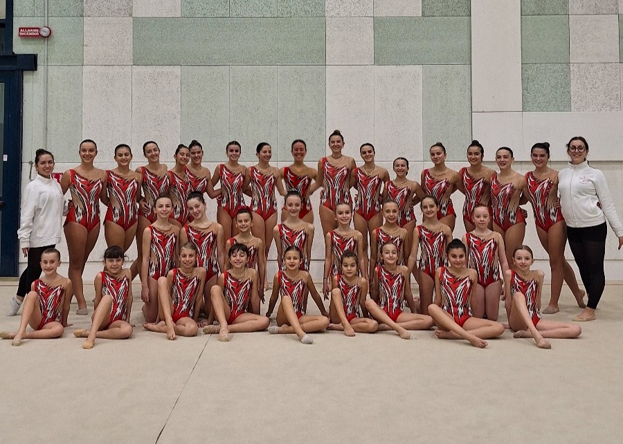 Prima prova del campionato regionale Uisp di ginnastica ritmica