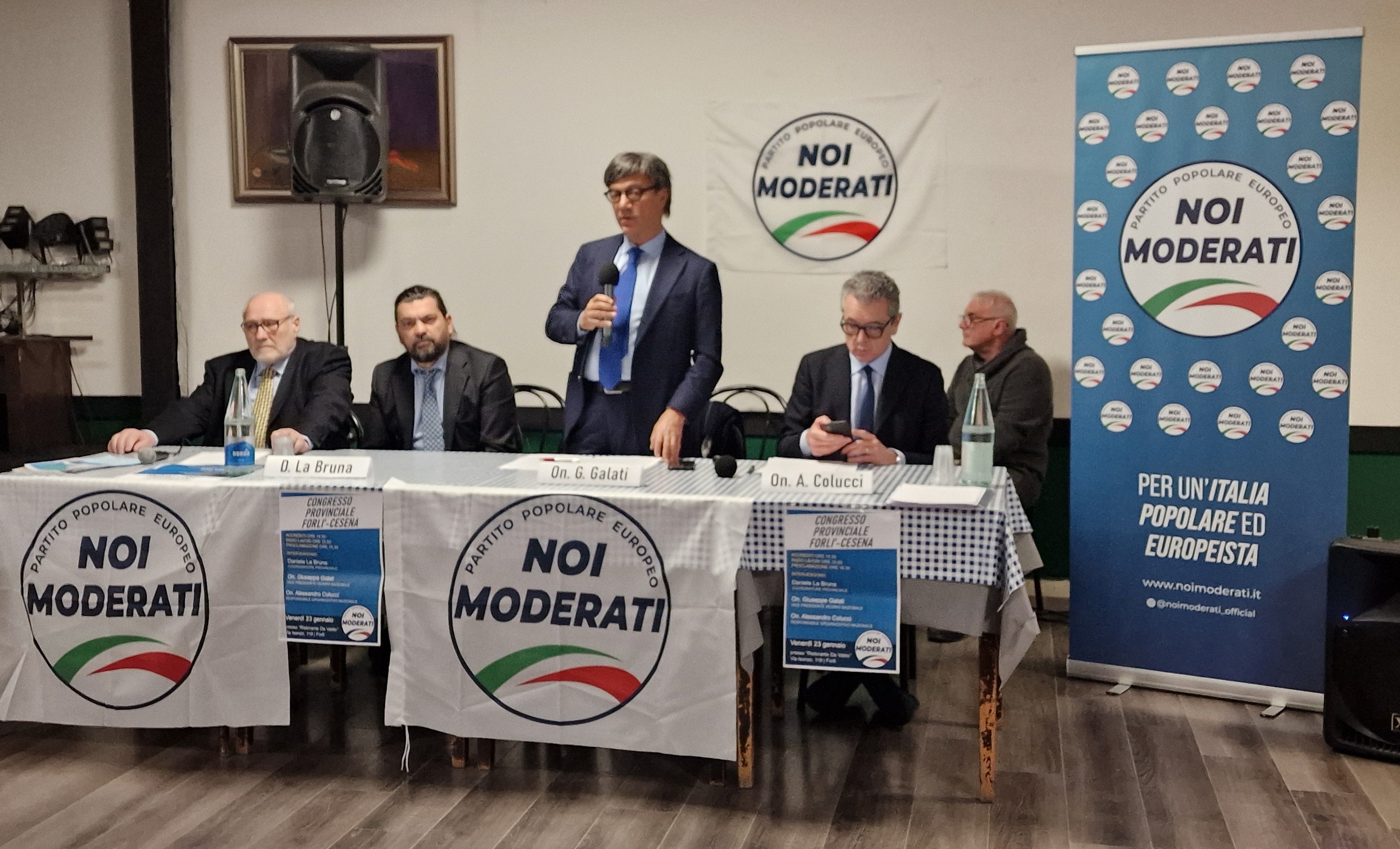 Noi Moderati FC: eletti La Bruna segretario e i delegati provinciali e regionali