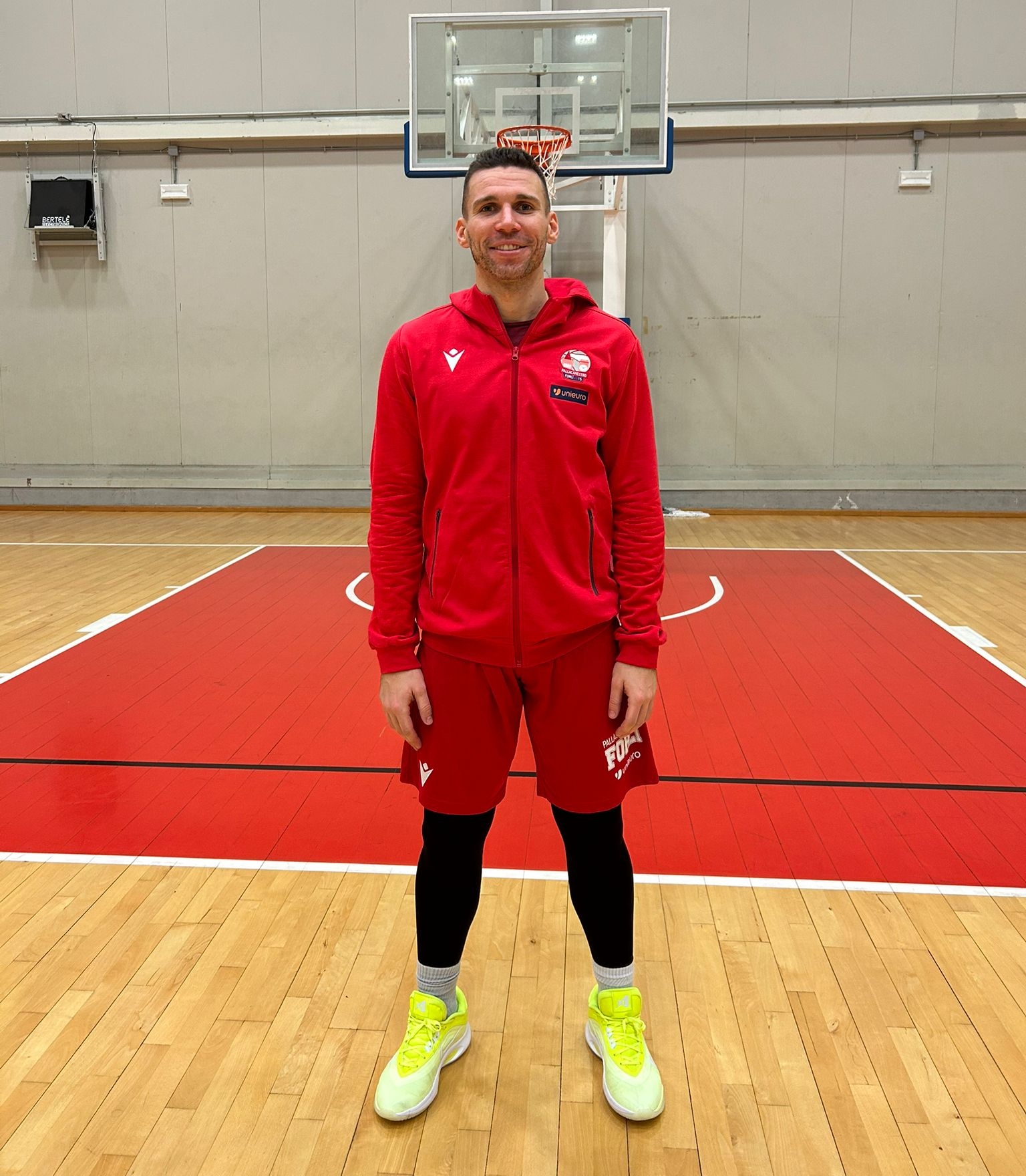 Il play Stefano Bossi è dell’Unieuro Forlì