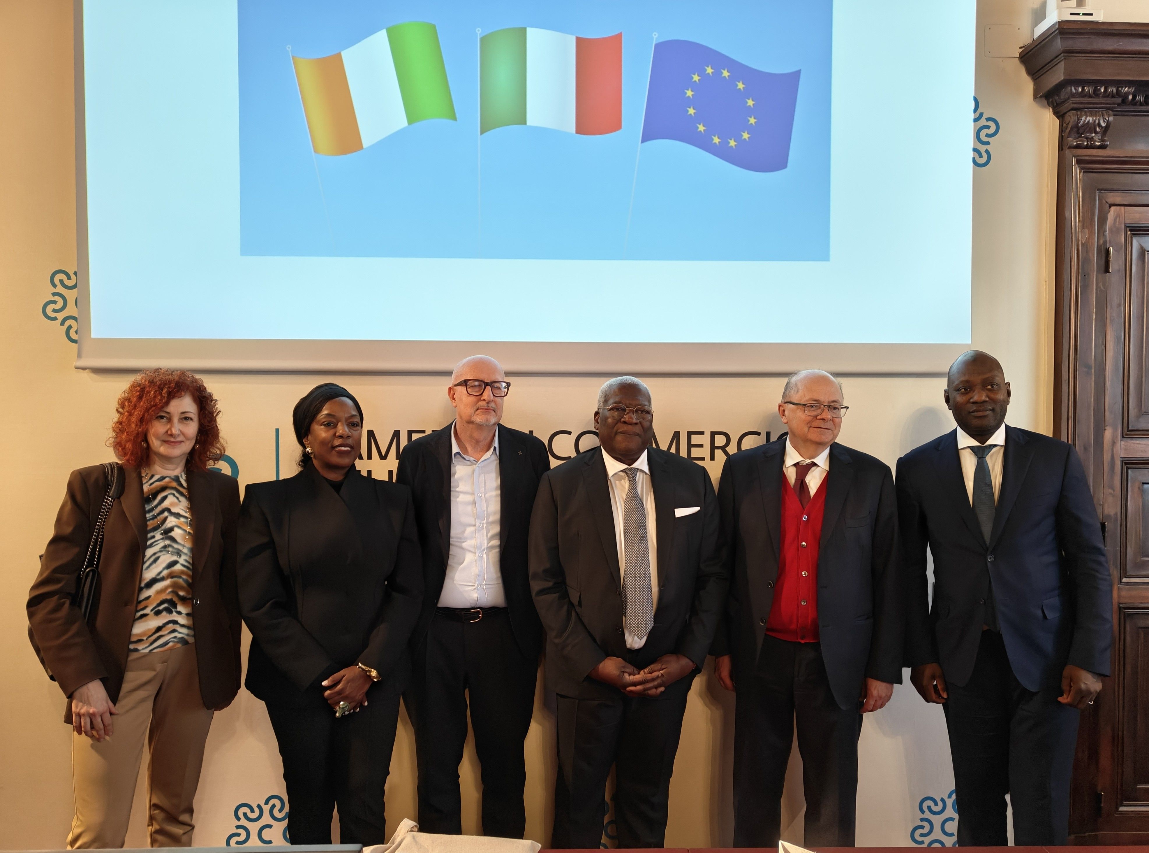 Delegazione della Costa d’Avorio alla Camera di commercio della Romagna