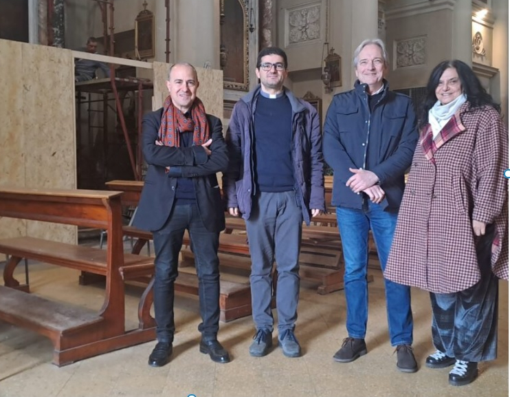 Entra nel vivo il restauro del Guercino