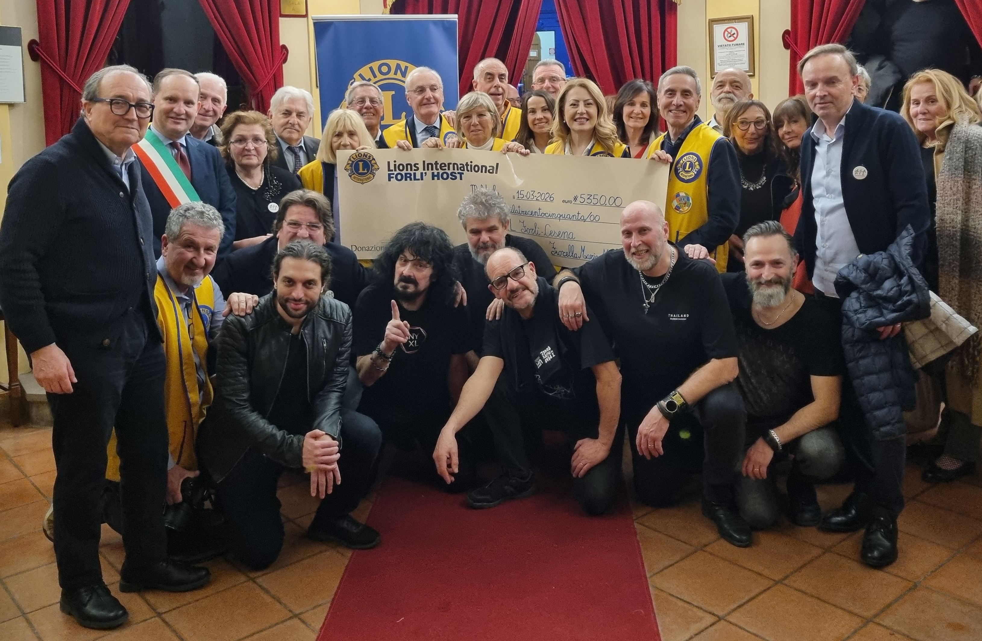 Con il concerto organizzato dai Lions donati 5.350 euro all’Ail FC